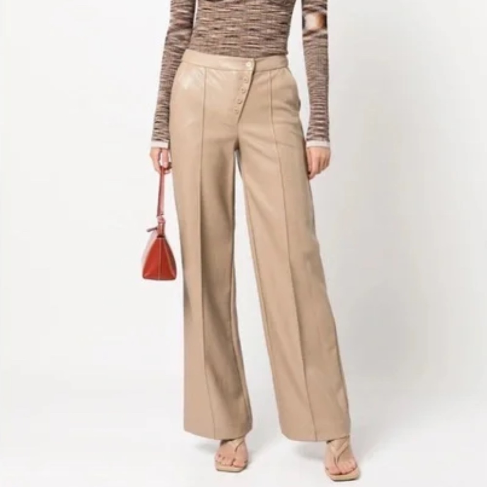 SIMKHAI Four-Pocket Buttoned Straight Trousers - … - image 1